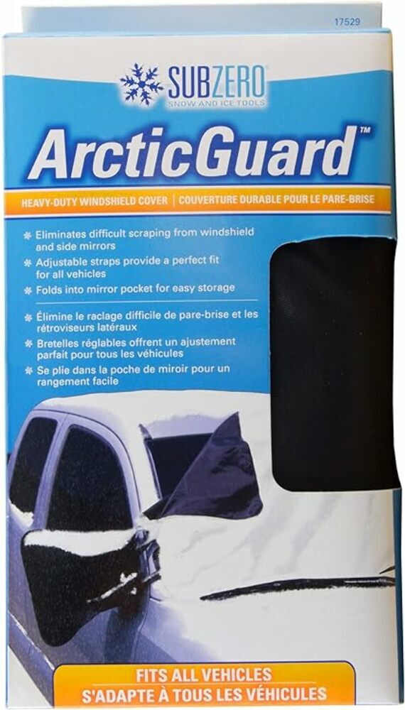 Subzero 17529 Heavy Duty ArcticGuard Snow and Ice Universal Windshield Cover