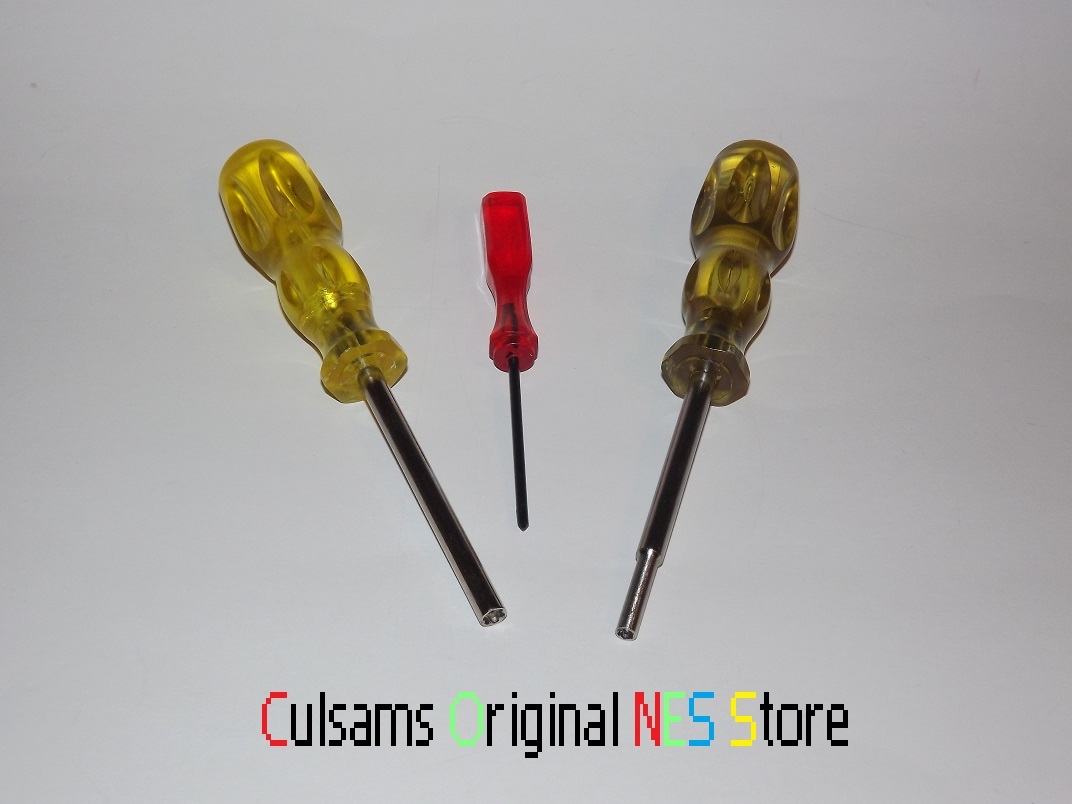 3.8mm, 4.5mm & TRI Wing Screwdriver to Open Game & System SNES, NES, N64 & More