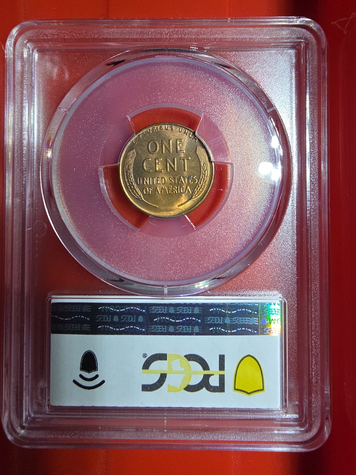 1936-D Lincoln Wheat Cent 1c Penny - Graded PCGS MS65RD