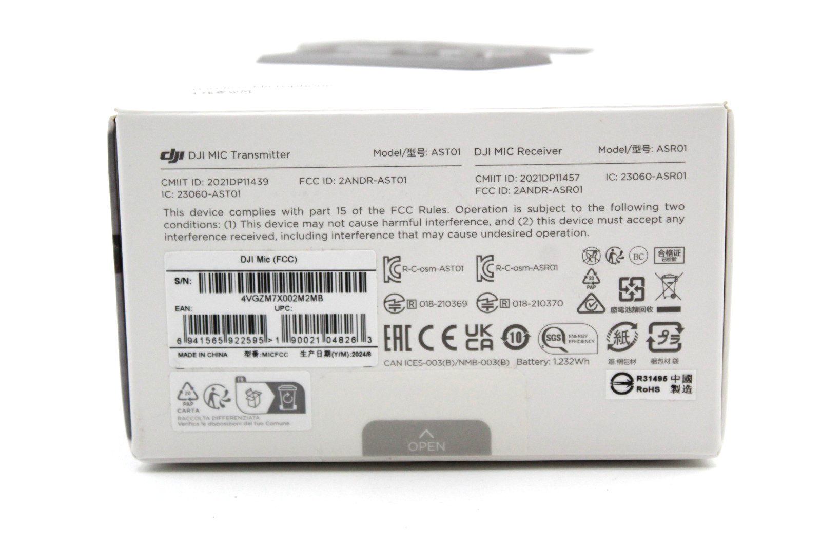 DJI Mic Wireless Microphone System