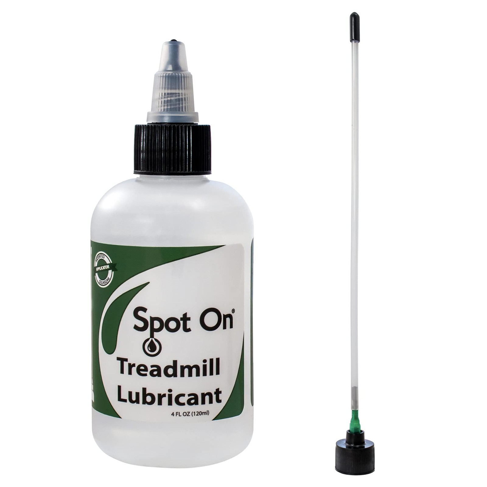 Premium Treadmill Belt Lubricant - Made in The USA - Patented 4 ounce, clear