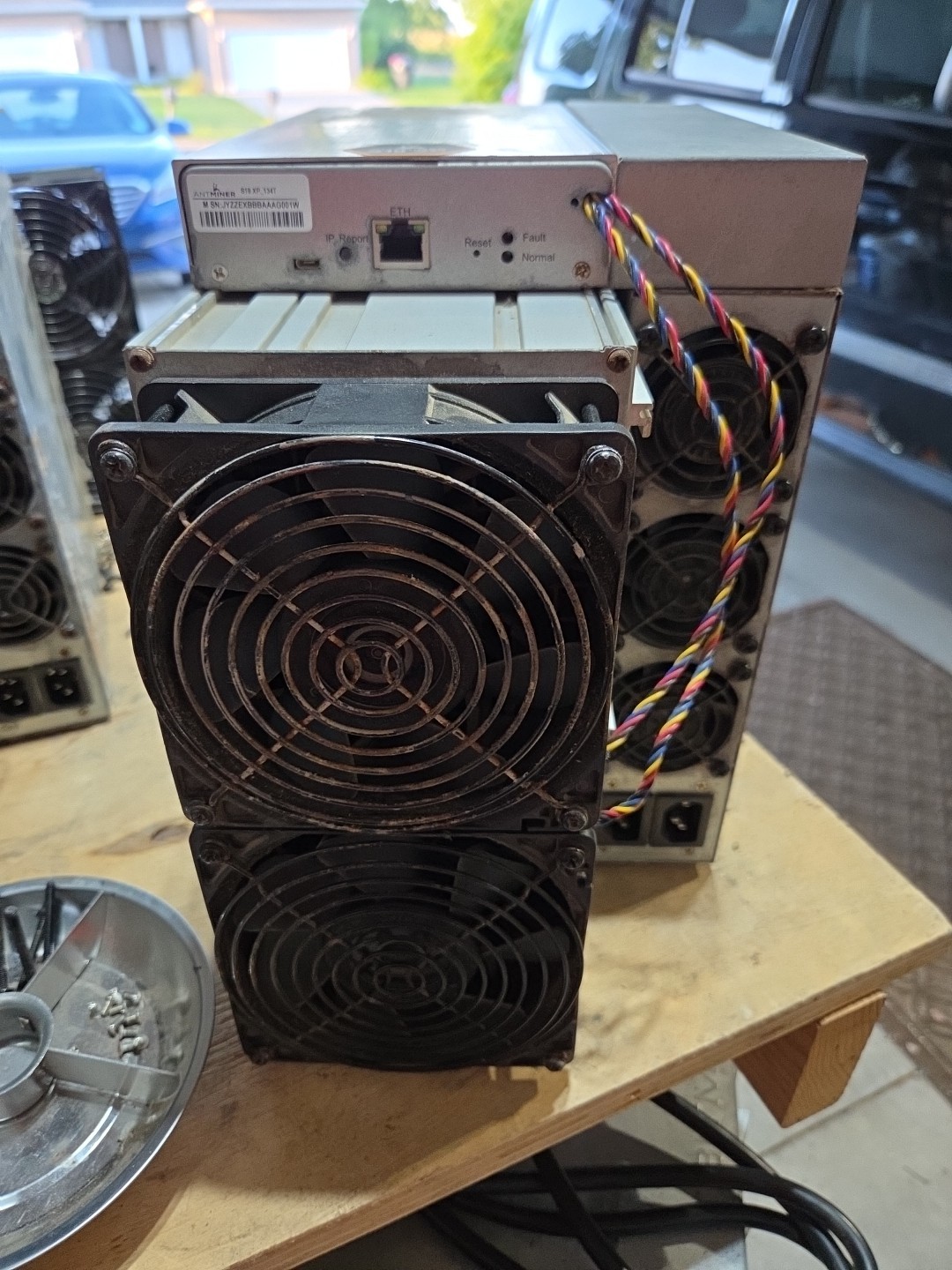 Bitmain Antminer S19 XP 134TH/s SHA-256 Bitcoin Miner + PSU – Used, Tested