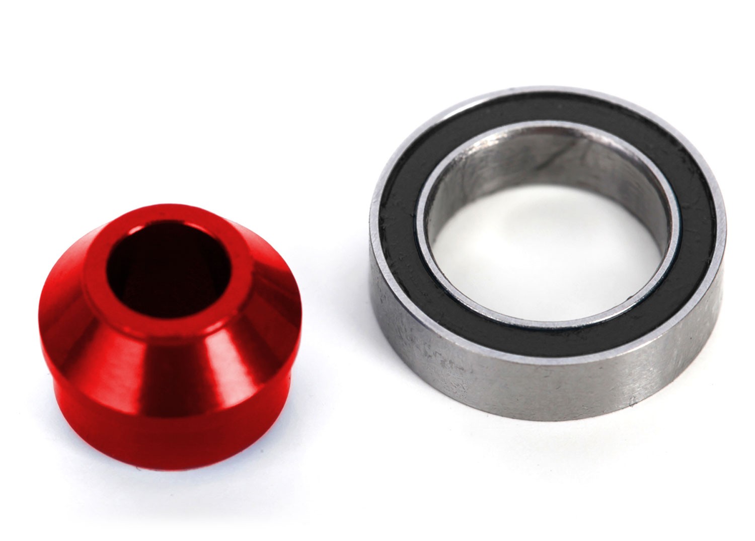 Traxxas 1/10 Rustler 4x4 BL-2s * Aluminum Bearing Adapter w/ 10x15x4 Bearing, Re
