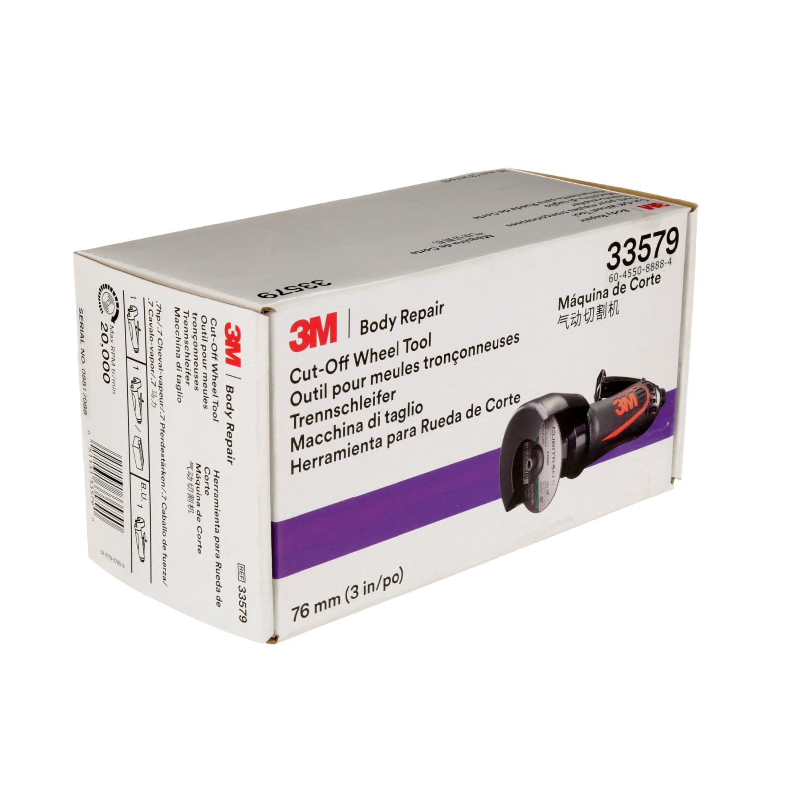 3M Cut-Off Wheel Tool, 33579, 76 mm (3 in)