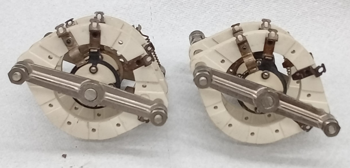 2 NOS NEW Multi-Tech 86 - 43 Series Rotary Switch