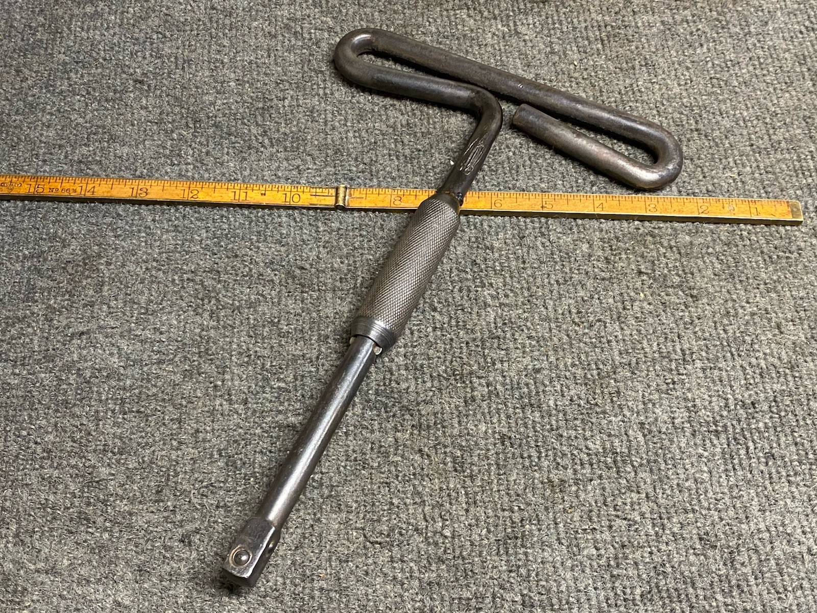 Antique Snap-on 1/2" Drive Speed T-handle No. 3 Early 1920’s