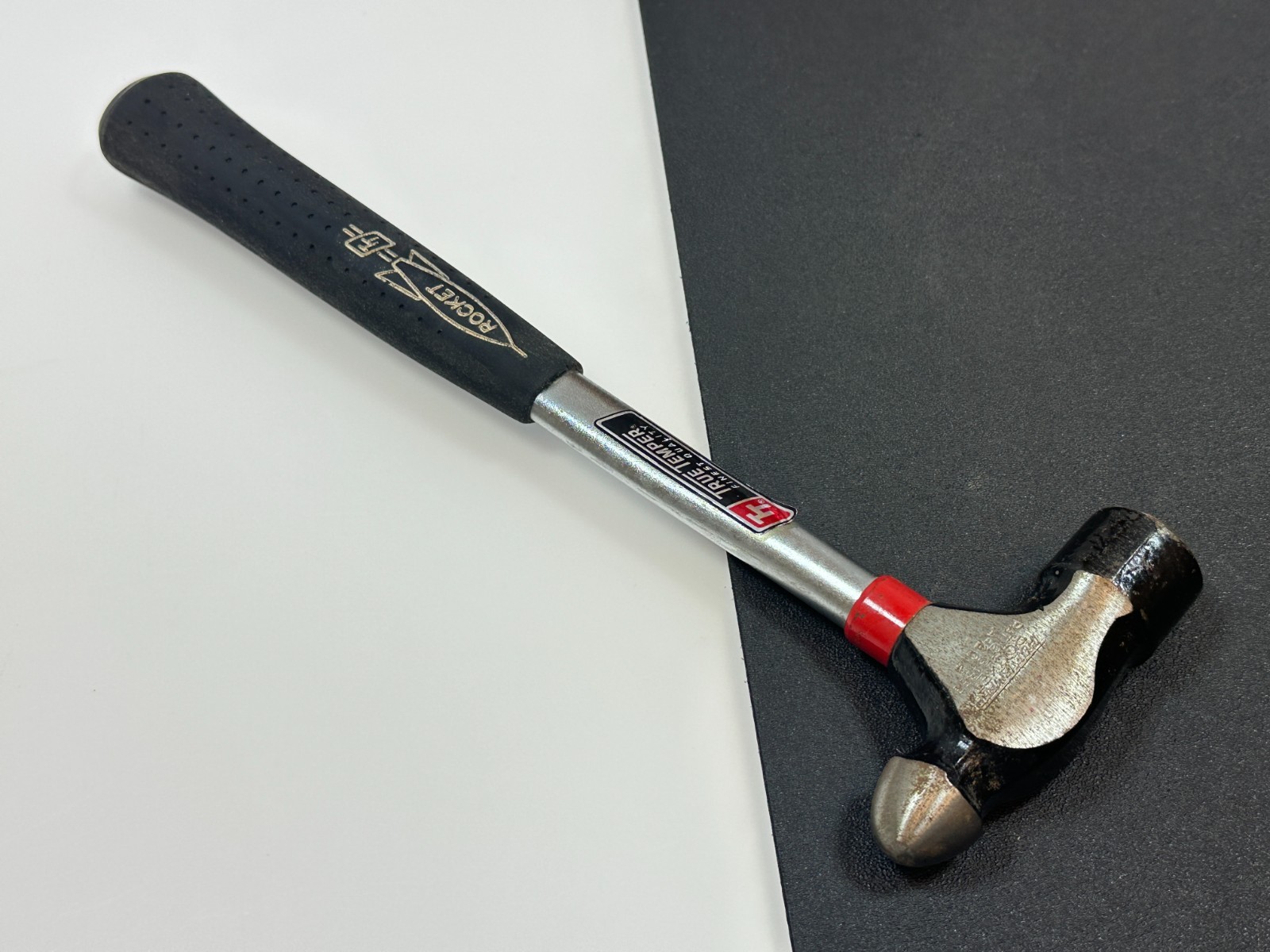 True Temper Tools USA A2012 12oz Rocket Grip Ball Peen Hammer, New Old Stock NOS