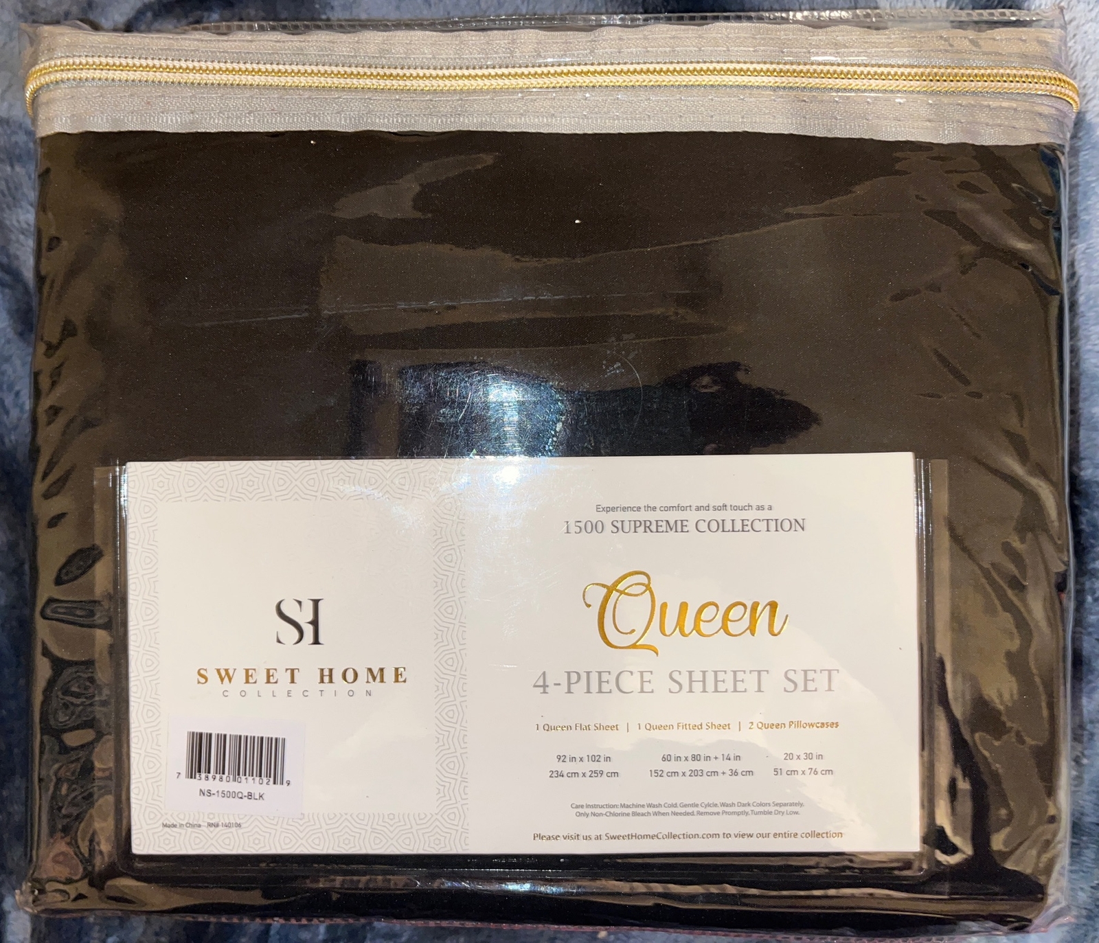 1800 Thread Count Soft Egyptian Quality Brushed Microfiber Sheet Set