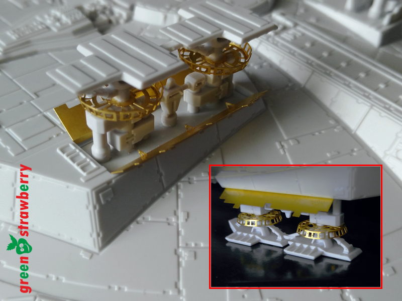 Green Strawberry 1/144 YT-1300 Millennium Falcon Star Wars Photo Etch Set