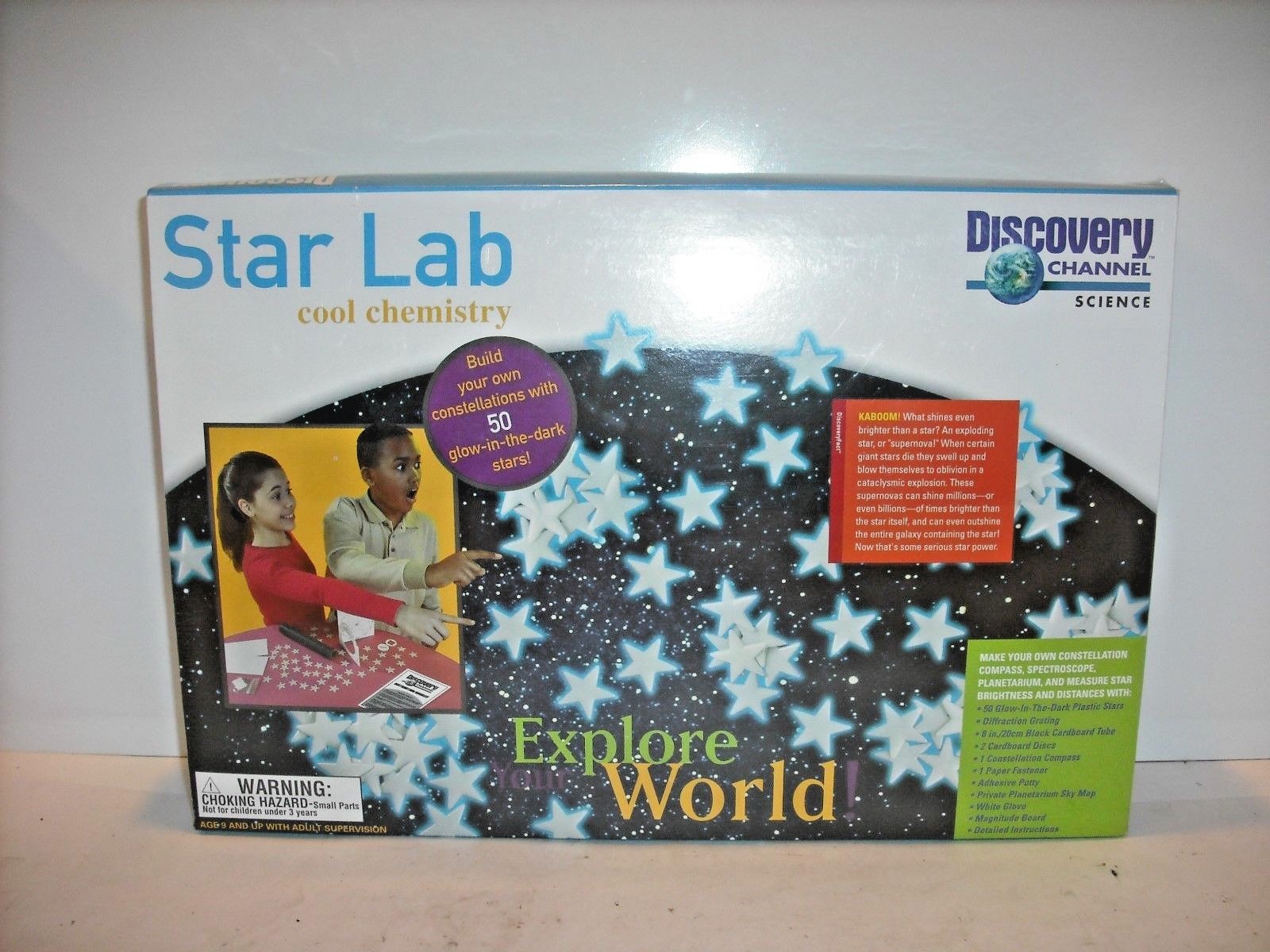 Discovery Channel Science Brand New Sealed Cool Chemistry Star Lab
