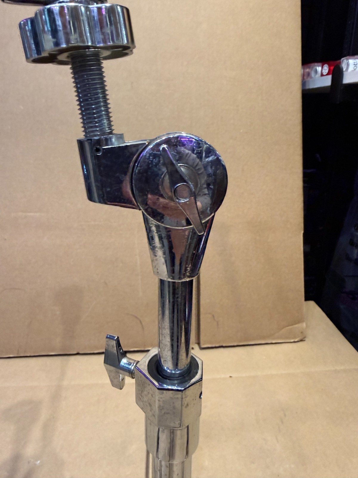 🥁 Double-Braced Snare Stand – 14″ Used – Unbranded