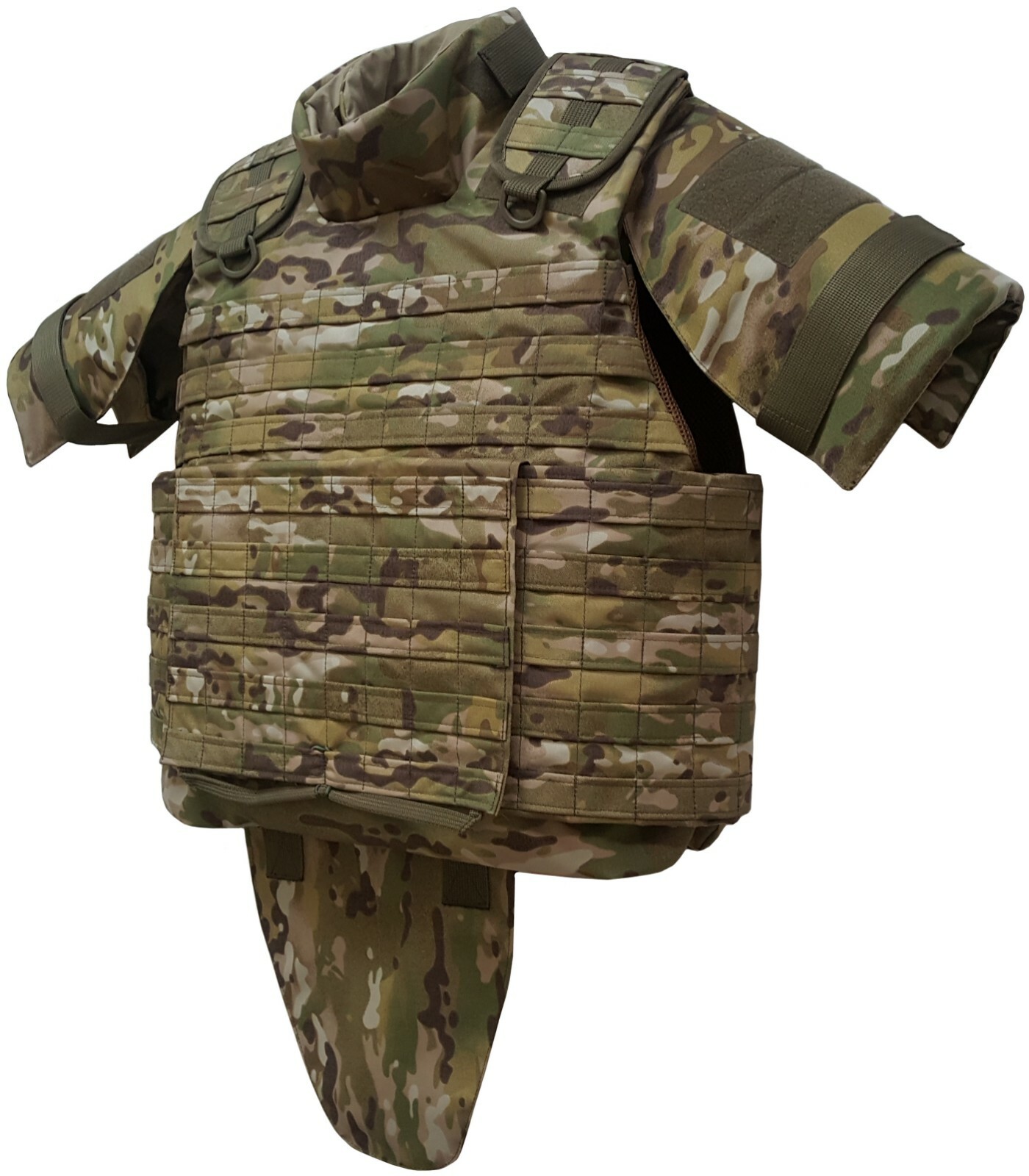 Tactical Vest Custom 5XL MultiCam Big &Tall Oversize Modular Shark Empty Chassis