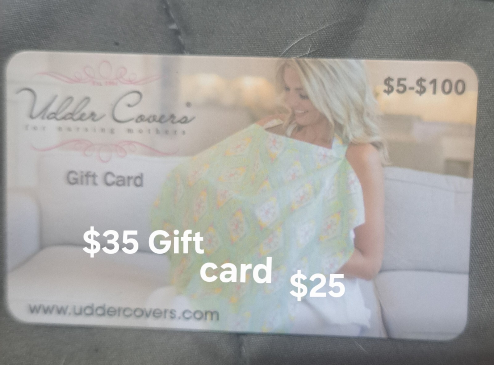 5 X Gift Card Bundle Save $$