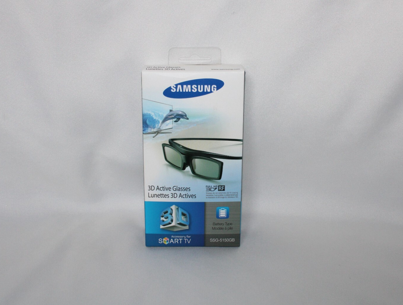 Samsung 3D HD UHD Active Glasses SSG-5150GB 3D - Black, Opened Box