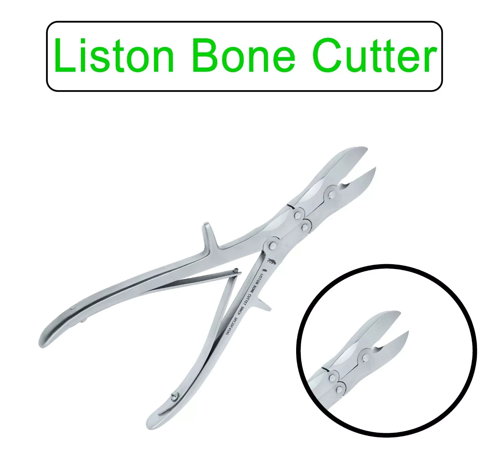 Orthopedic Bone Cutter Double Action (Straight, 9") Surgical Instruments SS