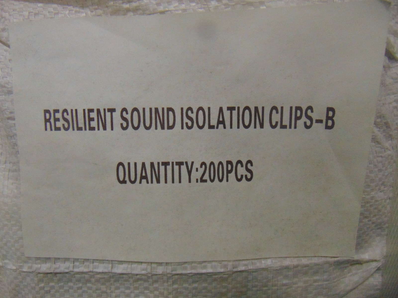 Resilient Sound Isolation Clips 200 Pack - Vibration Soundproofing - BULK PRICE