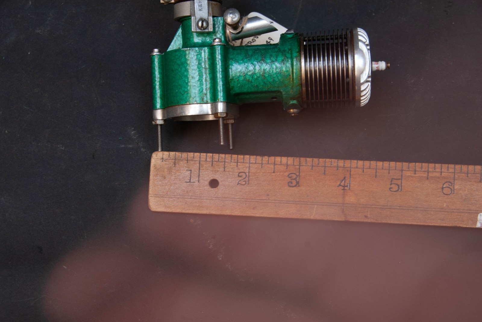 Vintage K&M ORWICK .64 Model Airplane Engine, TOBY BLIZZARD PHOENIX