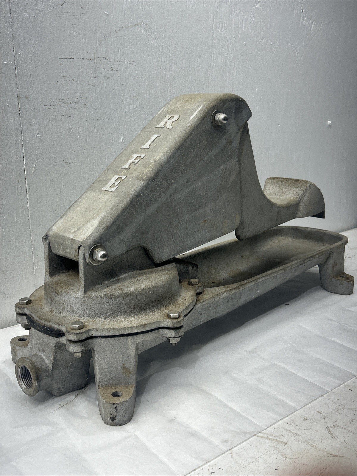 Rife Hydraulic Ram Pump. Vintage Irrigation Pump Off Grid Water Pump. Ram Pump