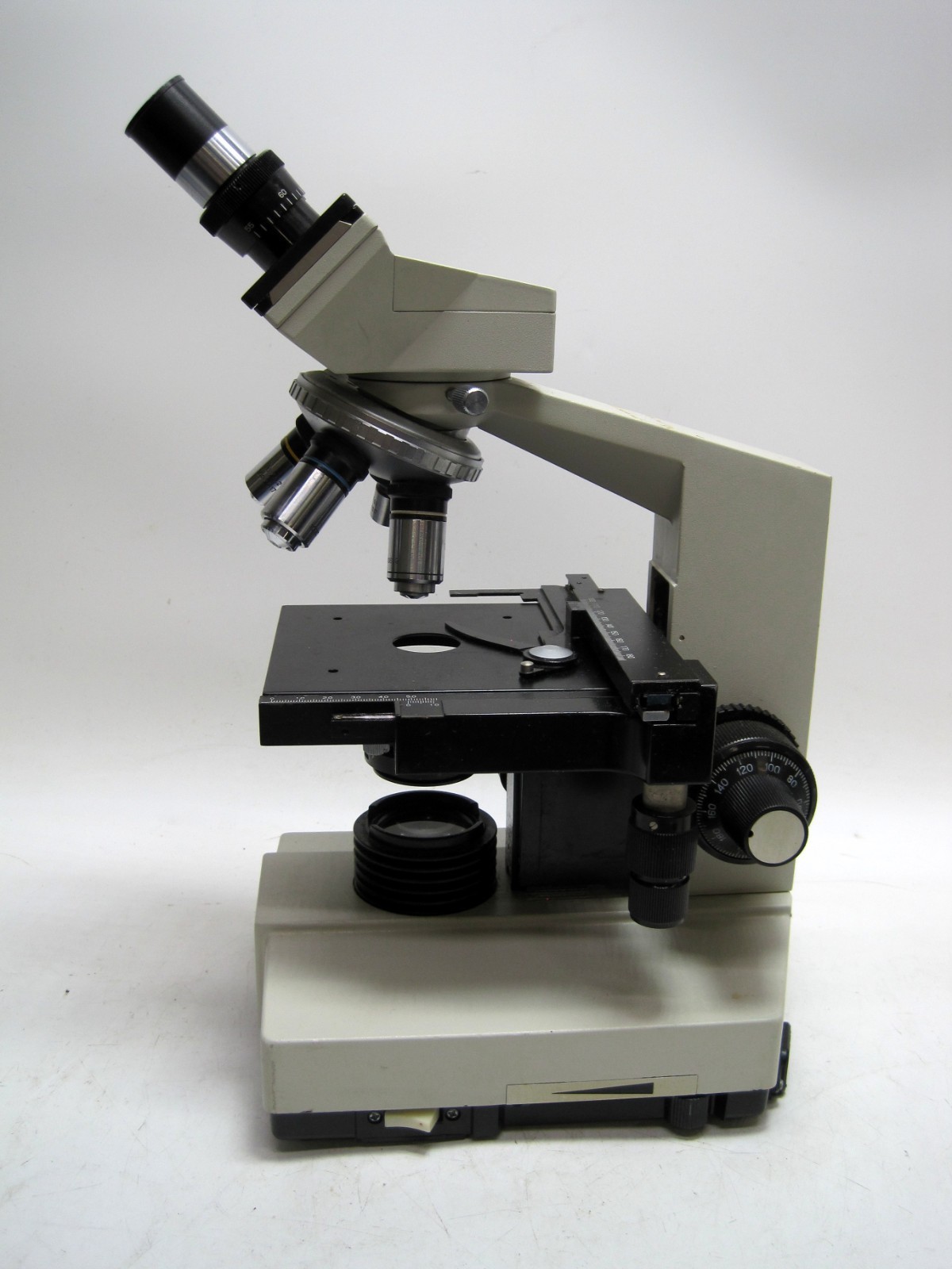 Unico/AmScope Compound Binocular Microscope Multi-Use Biological Medical Lab