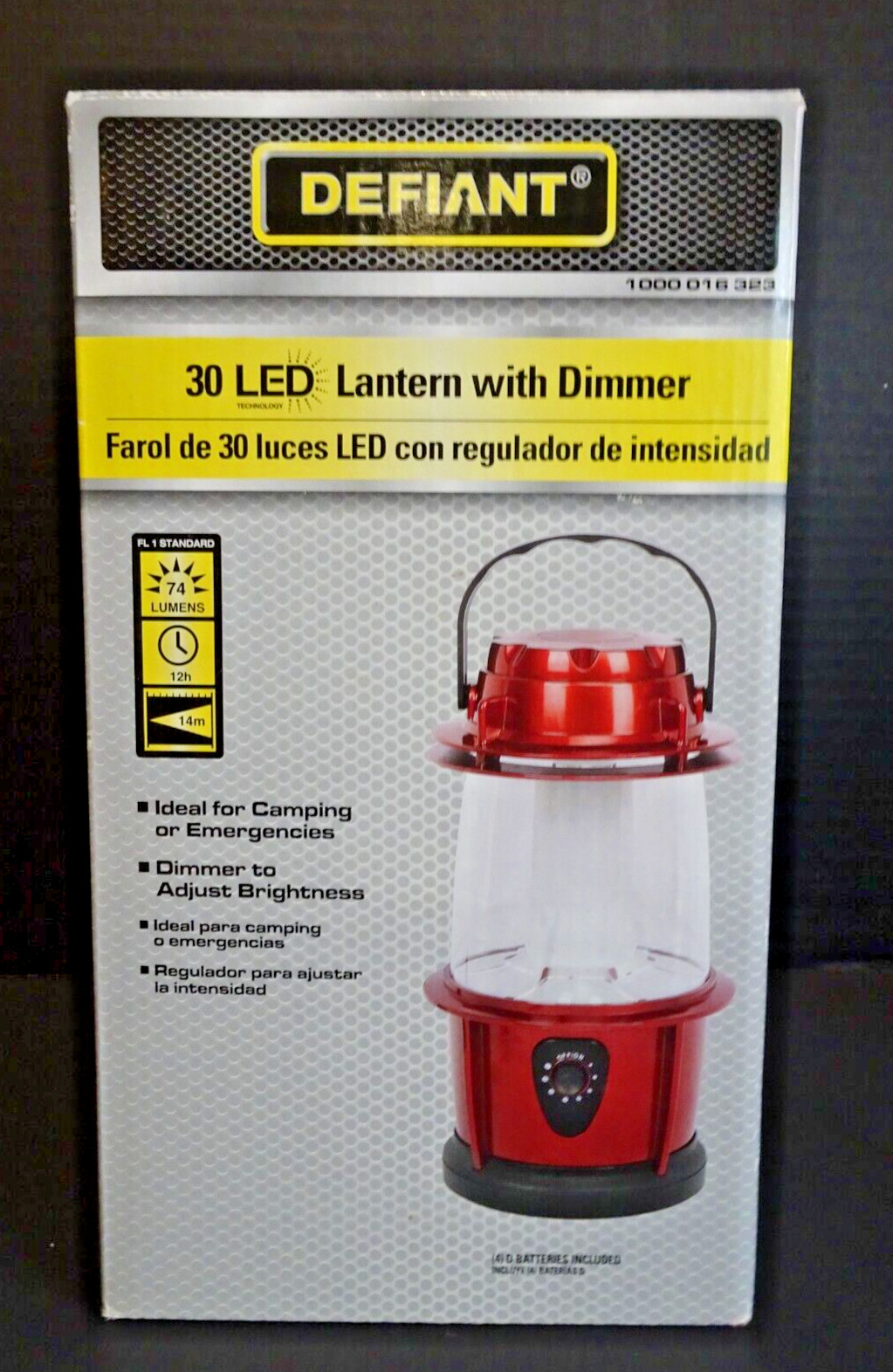 Defiant 30 LED Lantern With Dimmer and Box