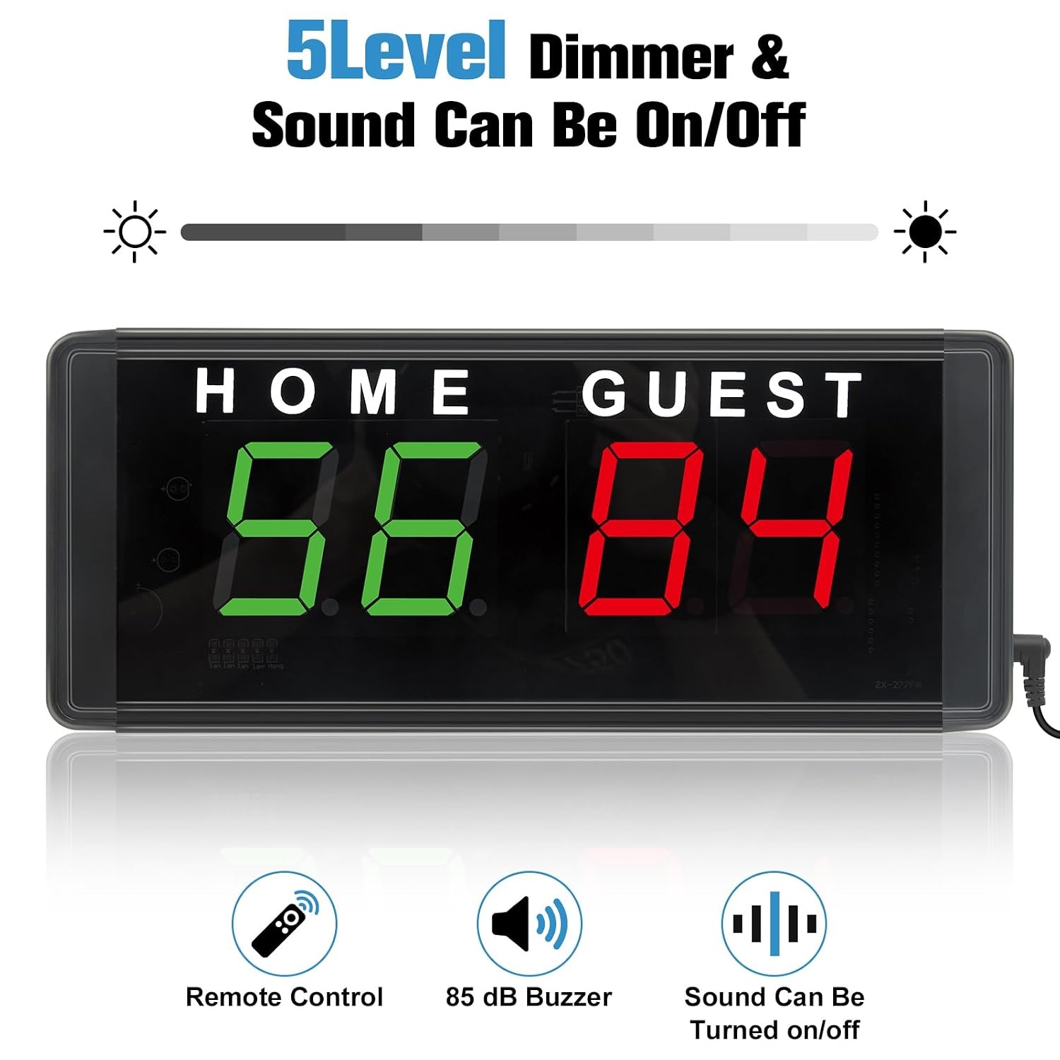 Digital LED Electronic Scoreboard with Remote Control and Tripod Medium Size