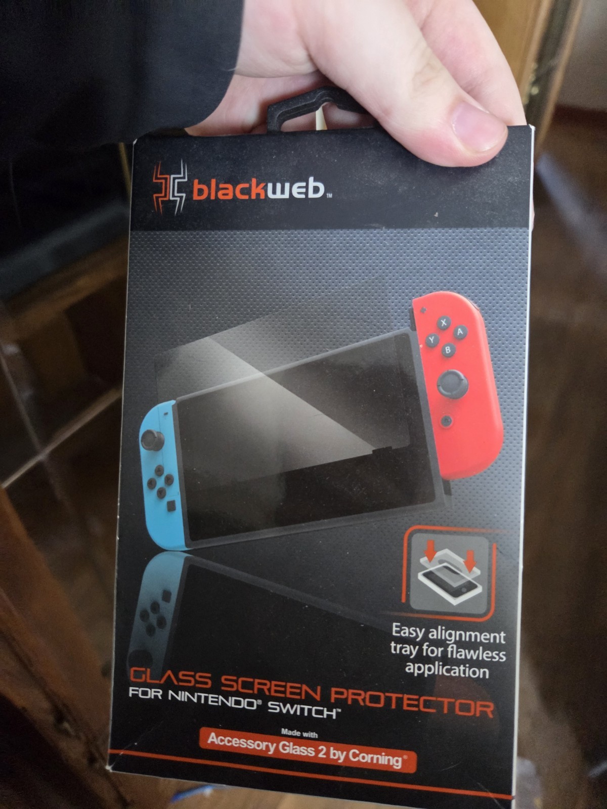 Blackweb Glass Screen Protector Nintendo Switch And Carrying Case Bundle