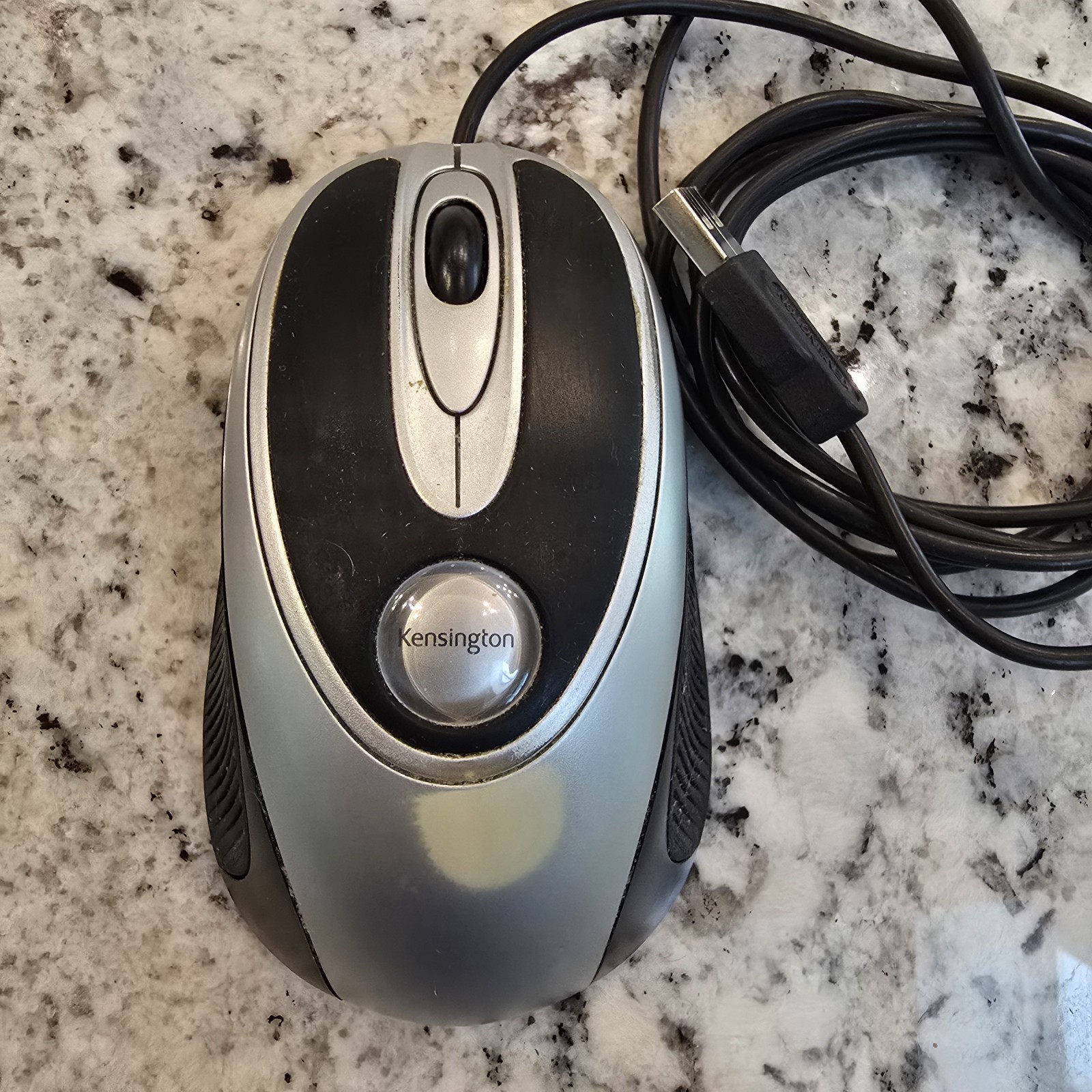 Kensington PilotMouse Optical Pro Wired Mouse Med/Large Ergonomic Tested/ Works