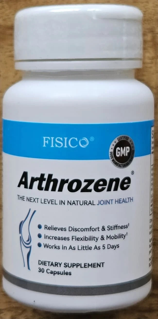 1 Pack FISICO Arthrozene Natural Joint Health Supplement Free Shipping