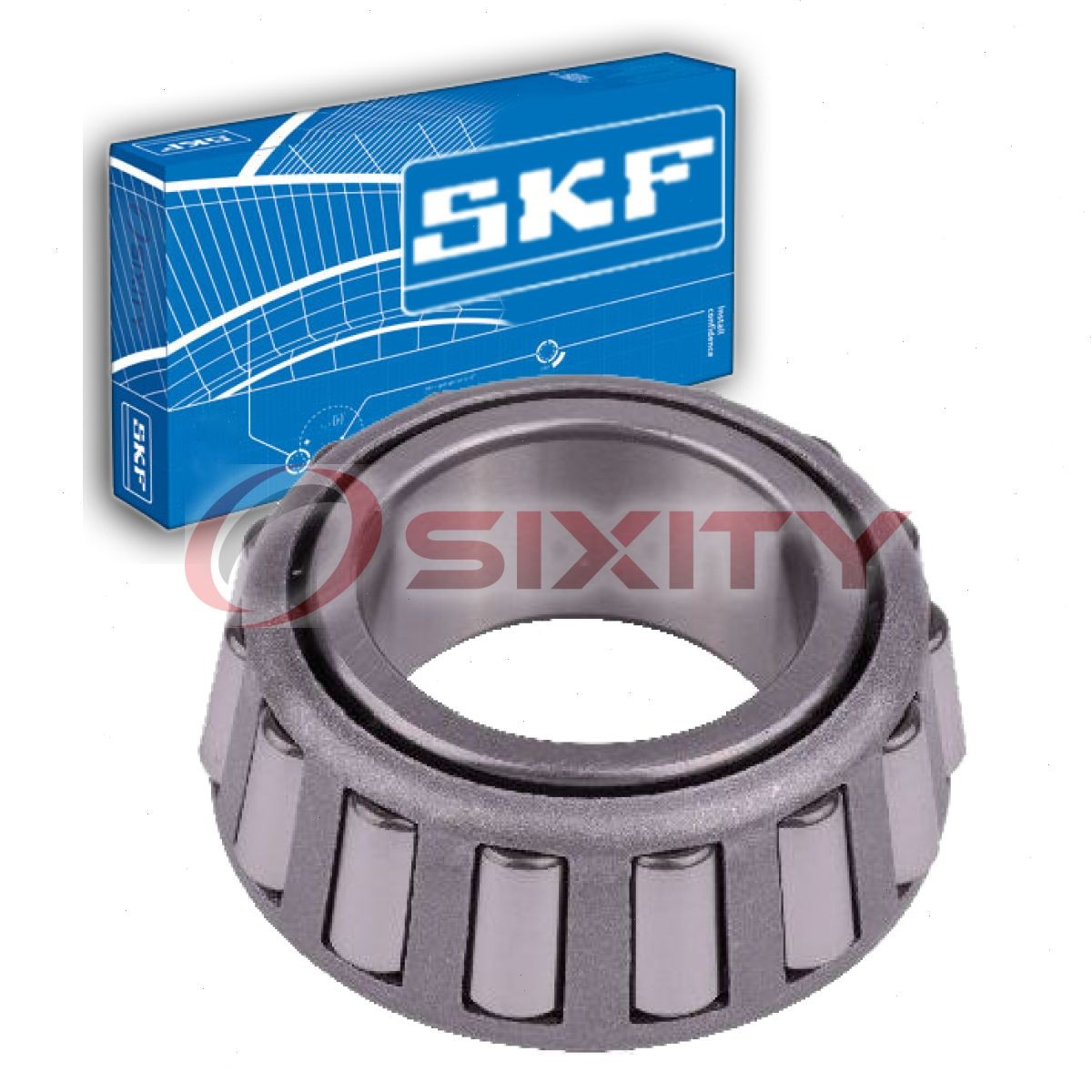 SKF Rear Transfer Case Output Shaft Bearing for 1967-1972 GMC K25 K2500 lr