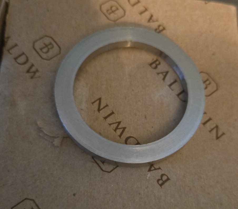 Baldwin 8097-150 Cyl Collar Spacer For 1-3/8 Inch 1 5/8" Prep Door SN