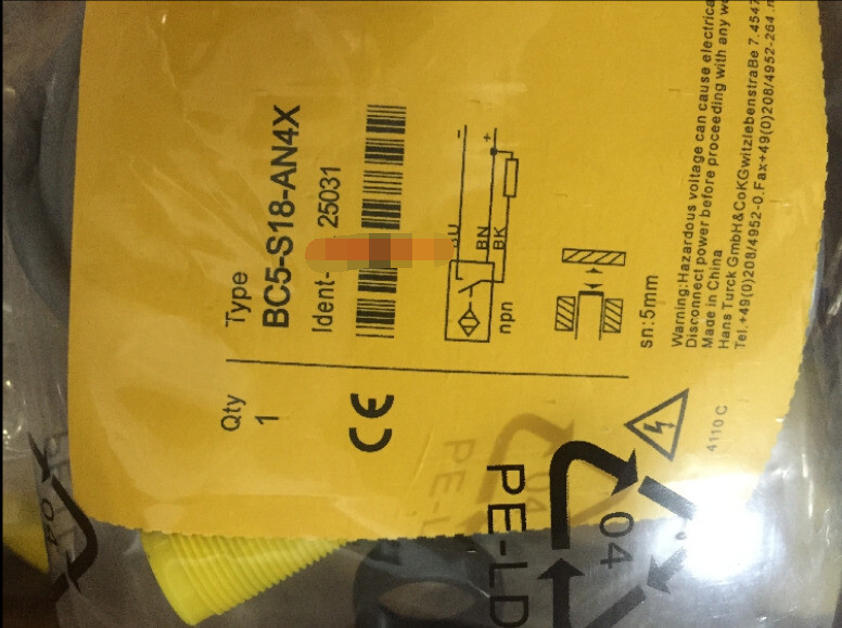 1pcs New Turck Proximity Sensor Switch BC5-S18-AN4X free shipping 2