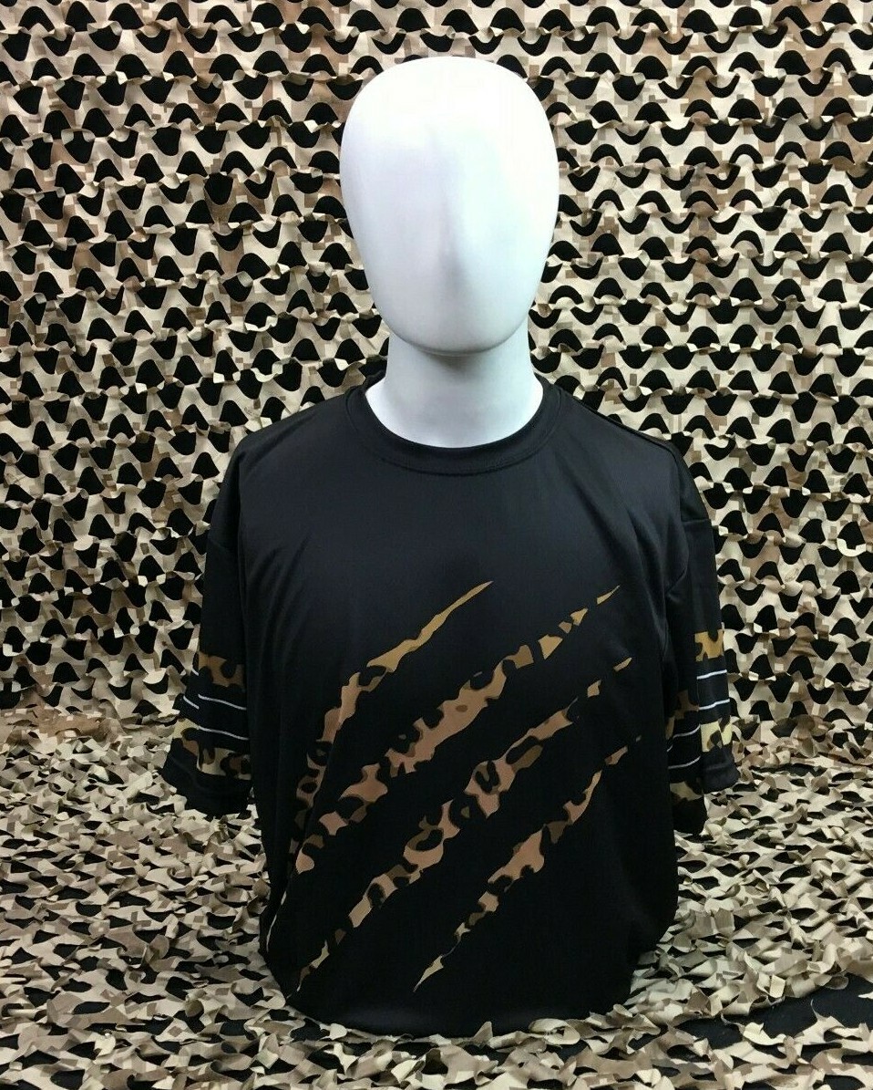 NEW LARGE HK Army Dri Fit T-Shirt - Leopard King Chad Bouchez