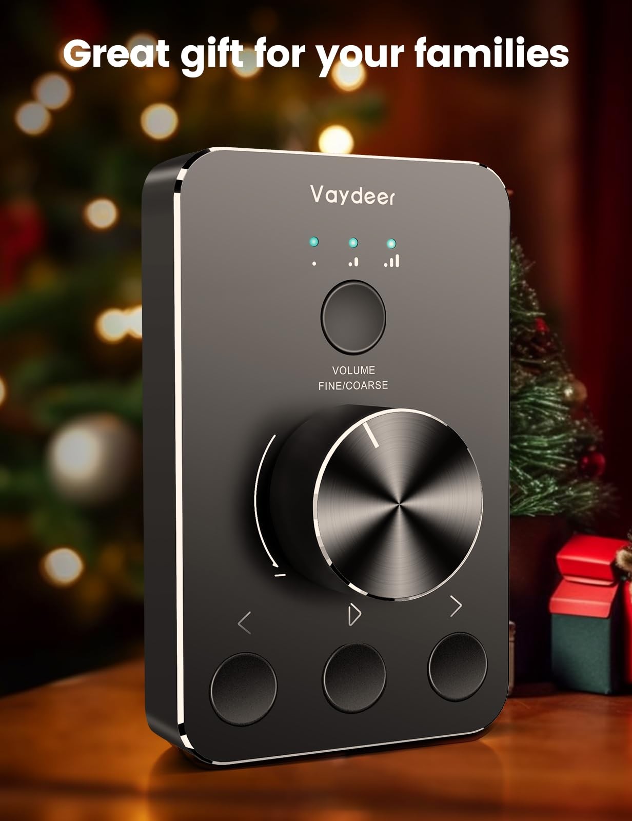 Volume Control Knob with One-Click Mute Function and 3 Volume Control Modes, ...
