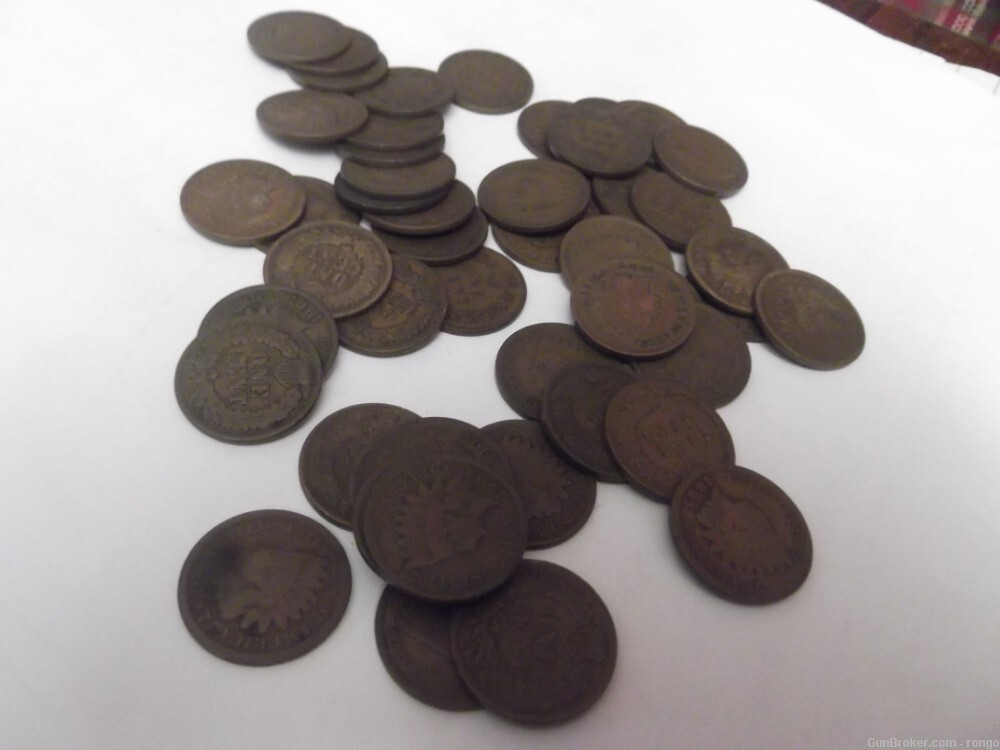 250 MIXED DATE INDIAN CENTS