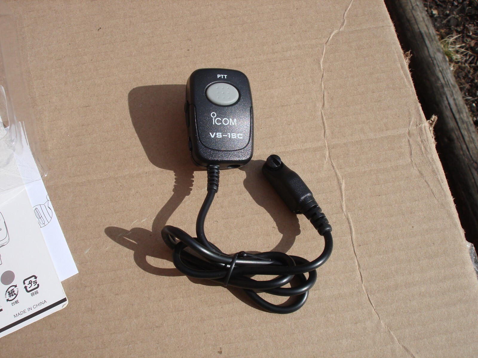 NEW Icom VS-1SC VOX/PTT Switch Case