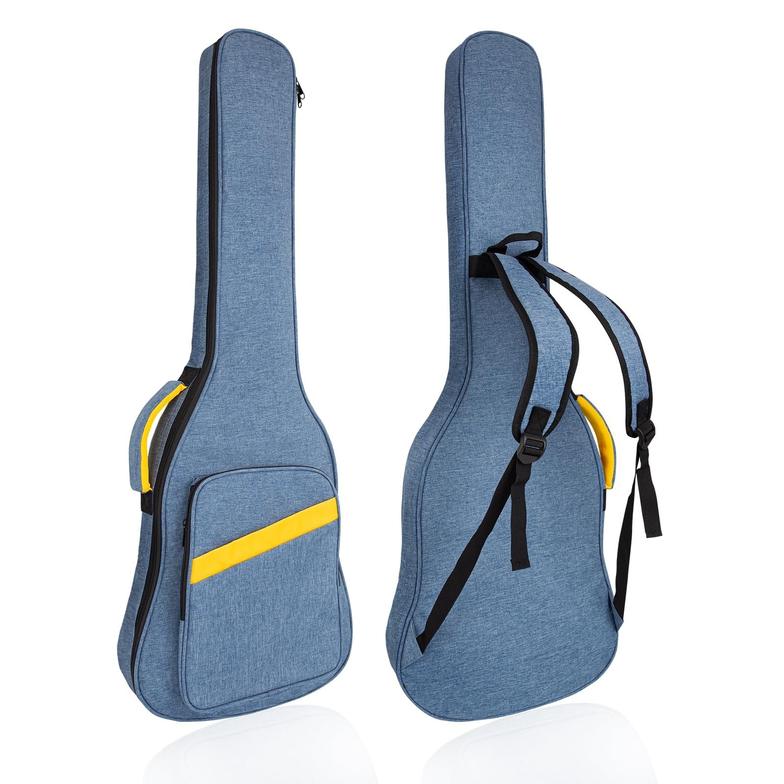 MUZNOTE Electric Guitar Bag, Electric Guitar Case Padded Electric Guitar Gig ...