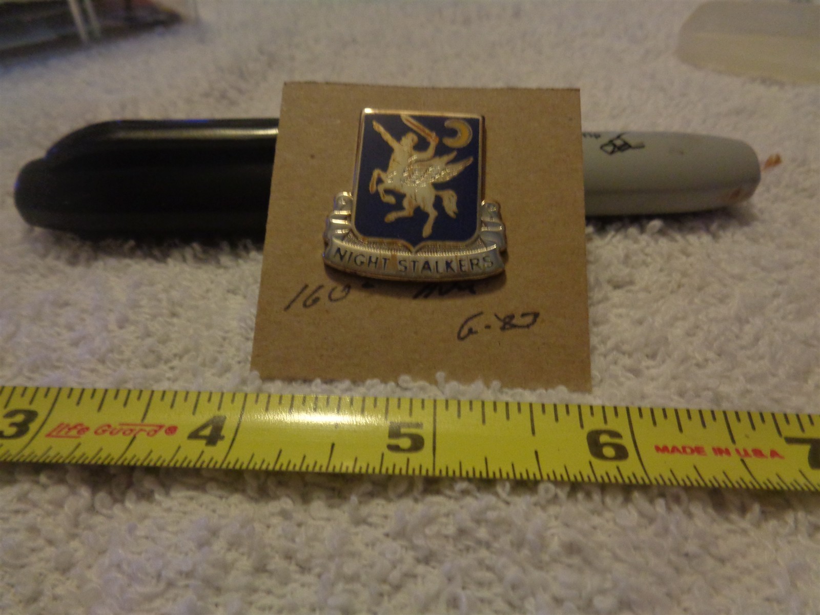 160th Aviation G23 Unit Crest, DI, DUI (DRAW#10)