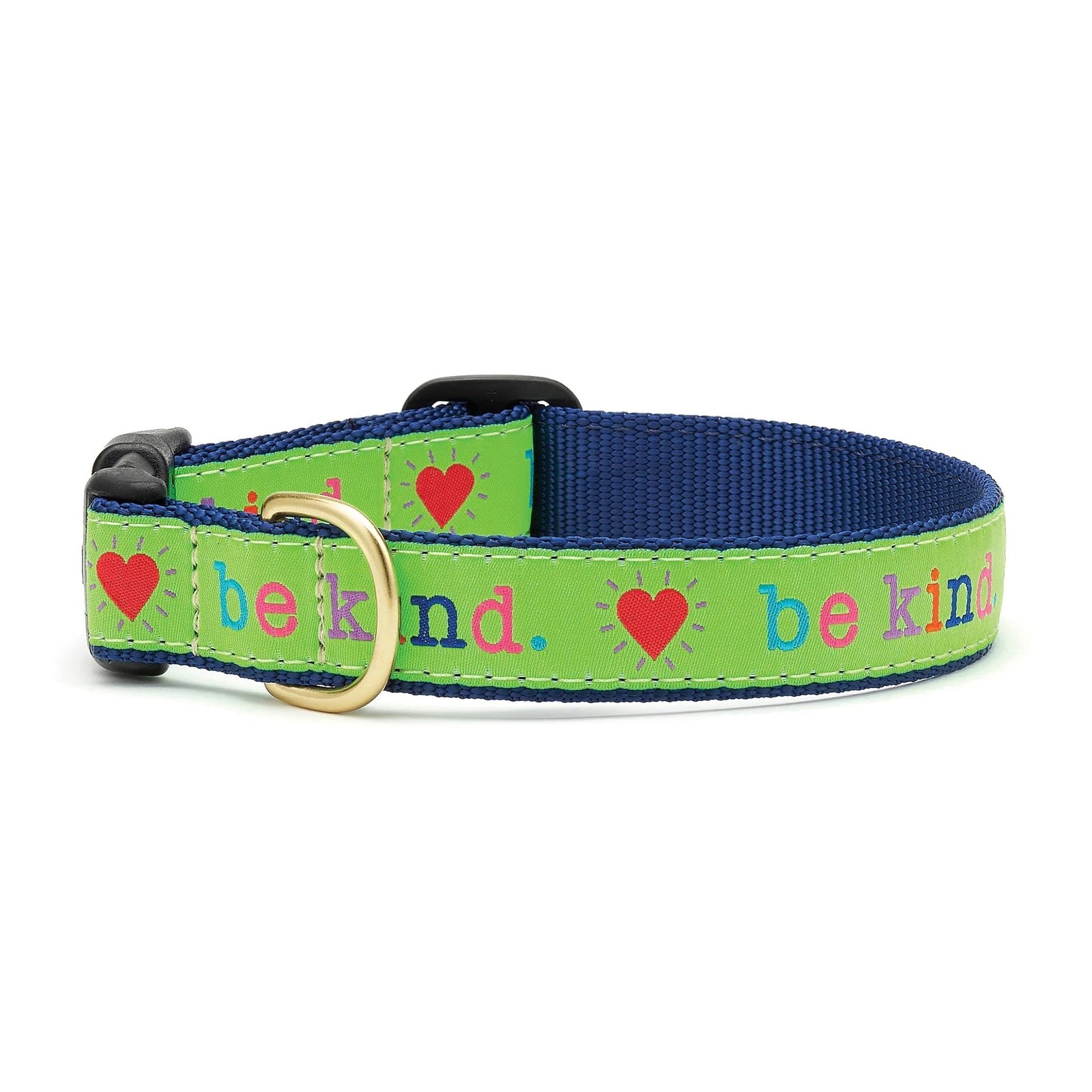 Up Country Be Kind Dog Collar, Medium 12–18" – 5/8" Narrow Width