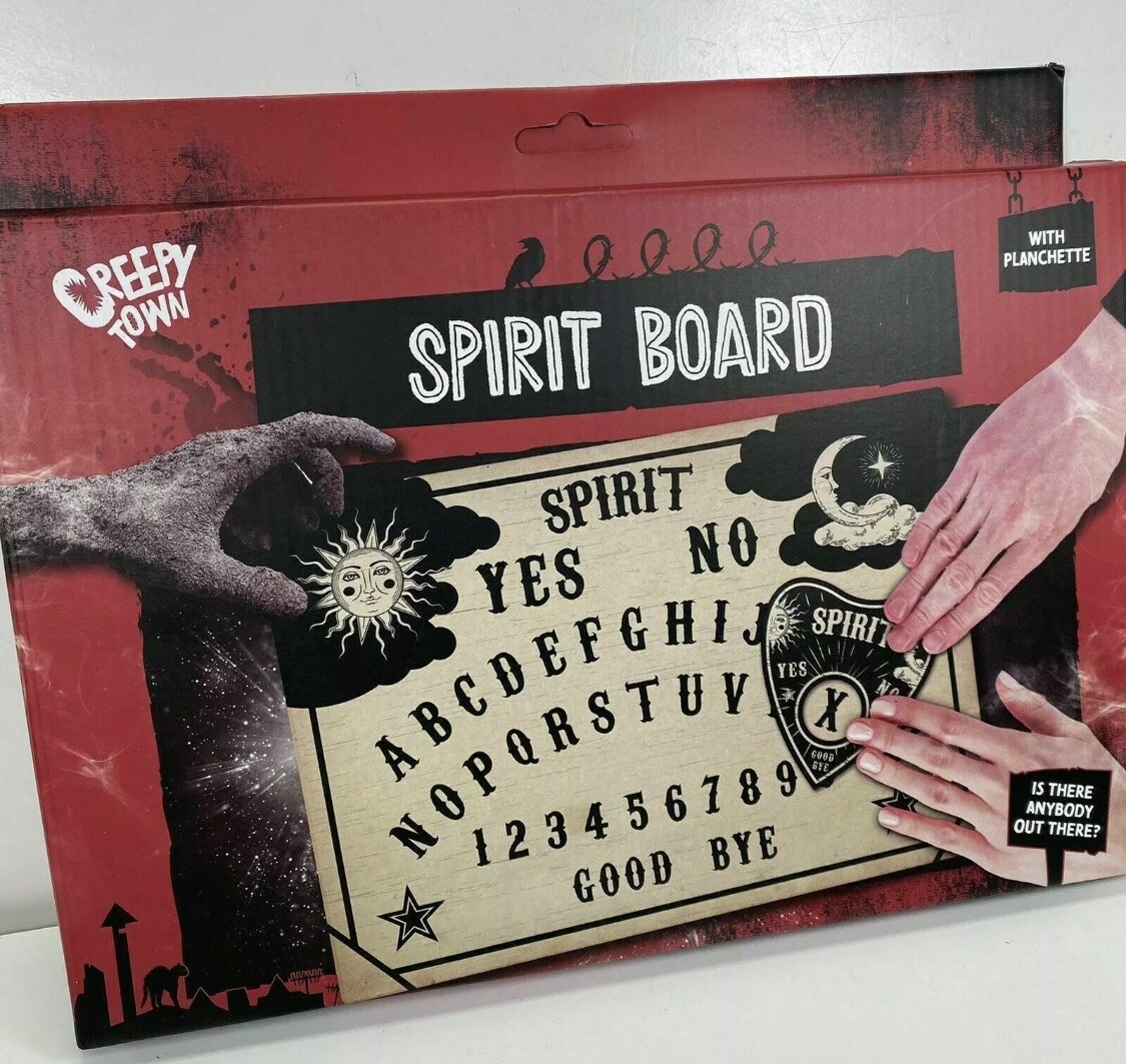 Ouija Board Game Halloween  Spirit Board Ghost Gothic Scary Uk Seller Sale