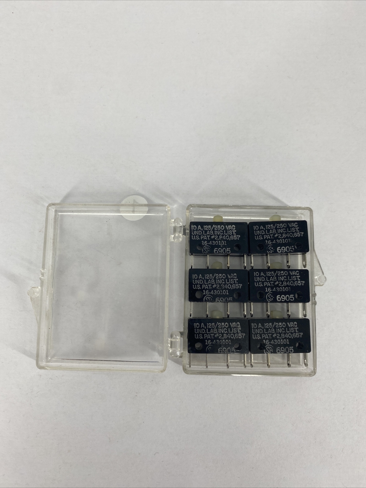 LOT OF 6 Licon 6905 Microswitch Sensitive Switch 125/250 VAC NEW OLD STOCK