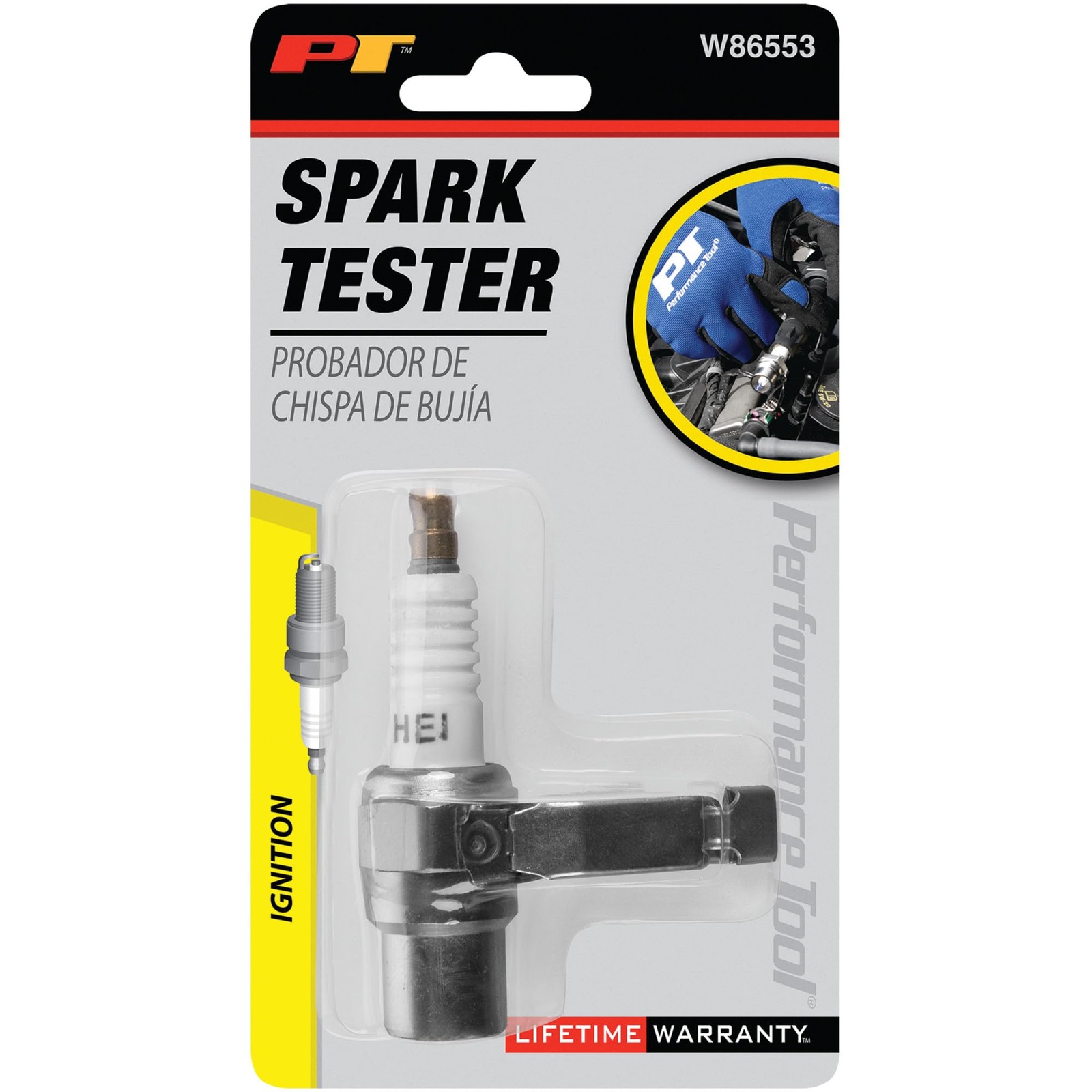 Performance Tool W86553 Ignition Spark Tester - Checks