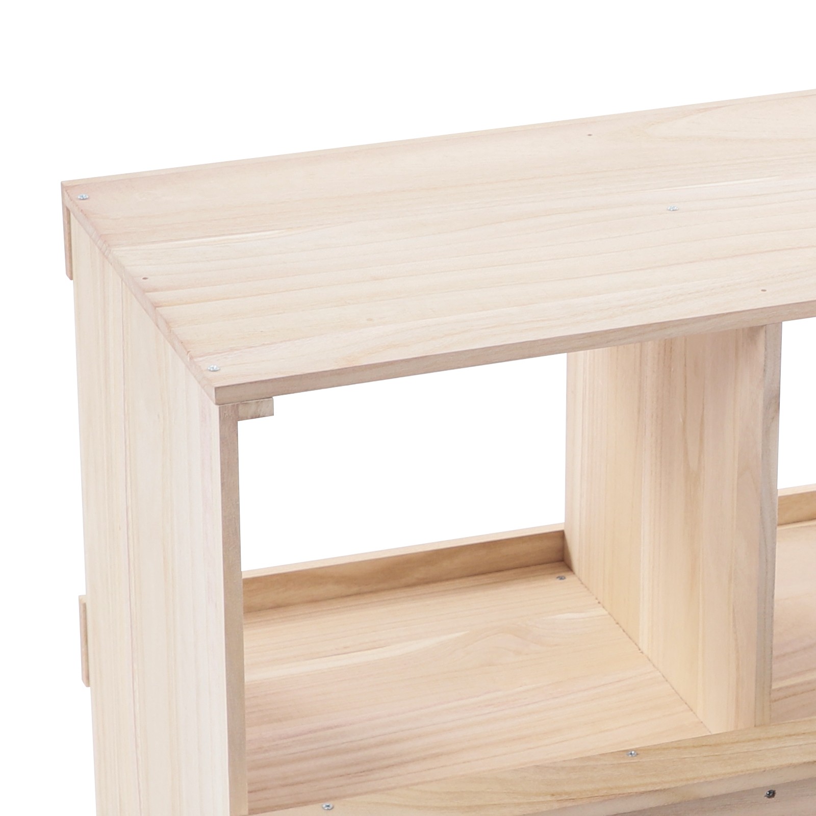 2 Tier Chicken Laying Boxes 4 Hole Nesting Box for Chickens Wooden Nesting Boxes