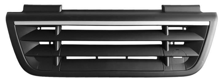 "FITS DAF CF85 (2001 - 2006) LOWER CENTRE GRILLE PANEL WITH CHROME TRIM PANEL