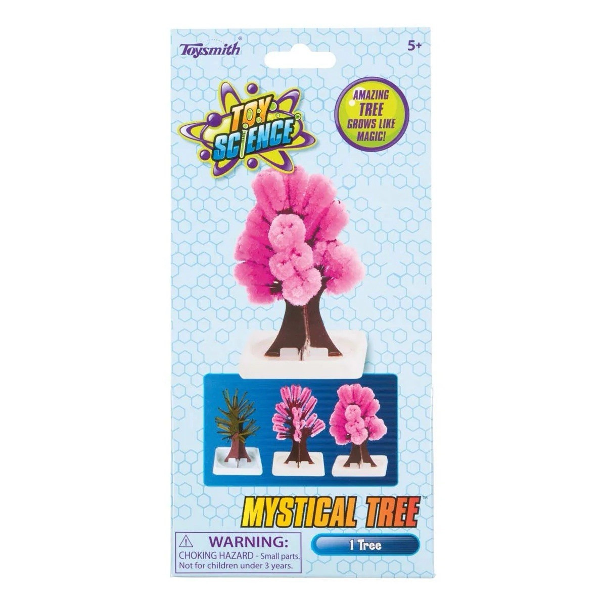 Toysmith Mystical Tree Growing Crystal Educational Science Kit, 1 Tree, Age 5+