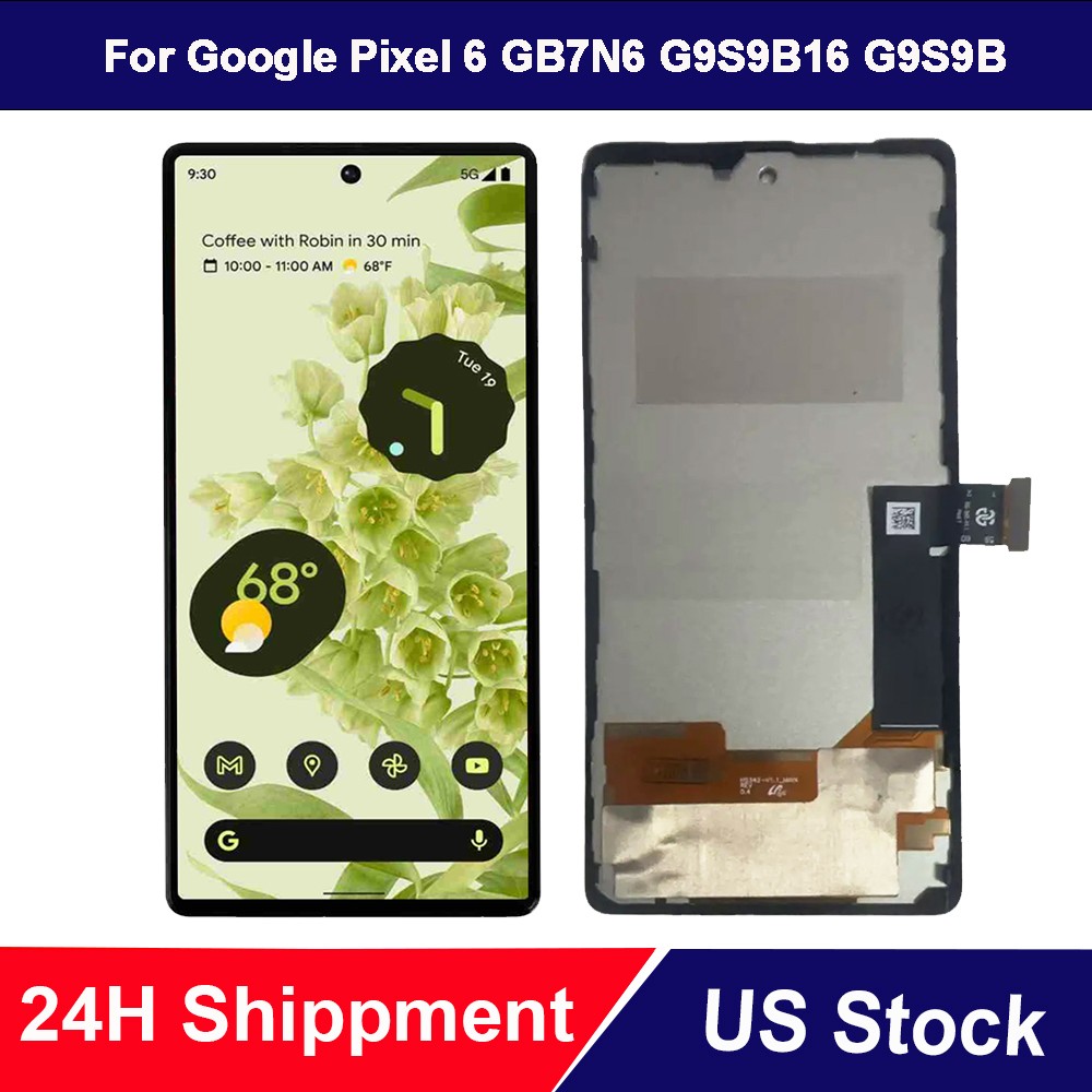 For Google Pixel 6 GB7N6 G9S9B16 G9S9B LCD Display Touch Screen Digitizer