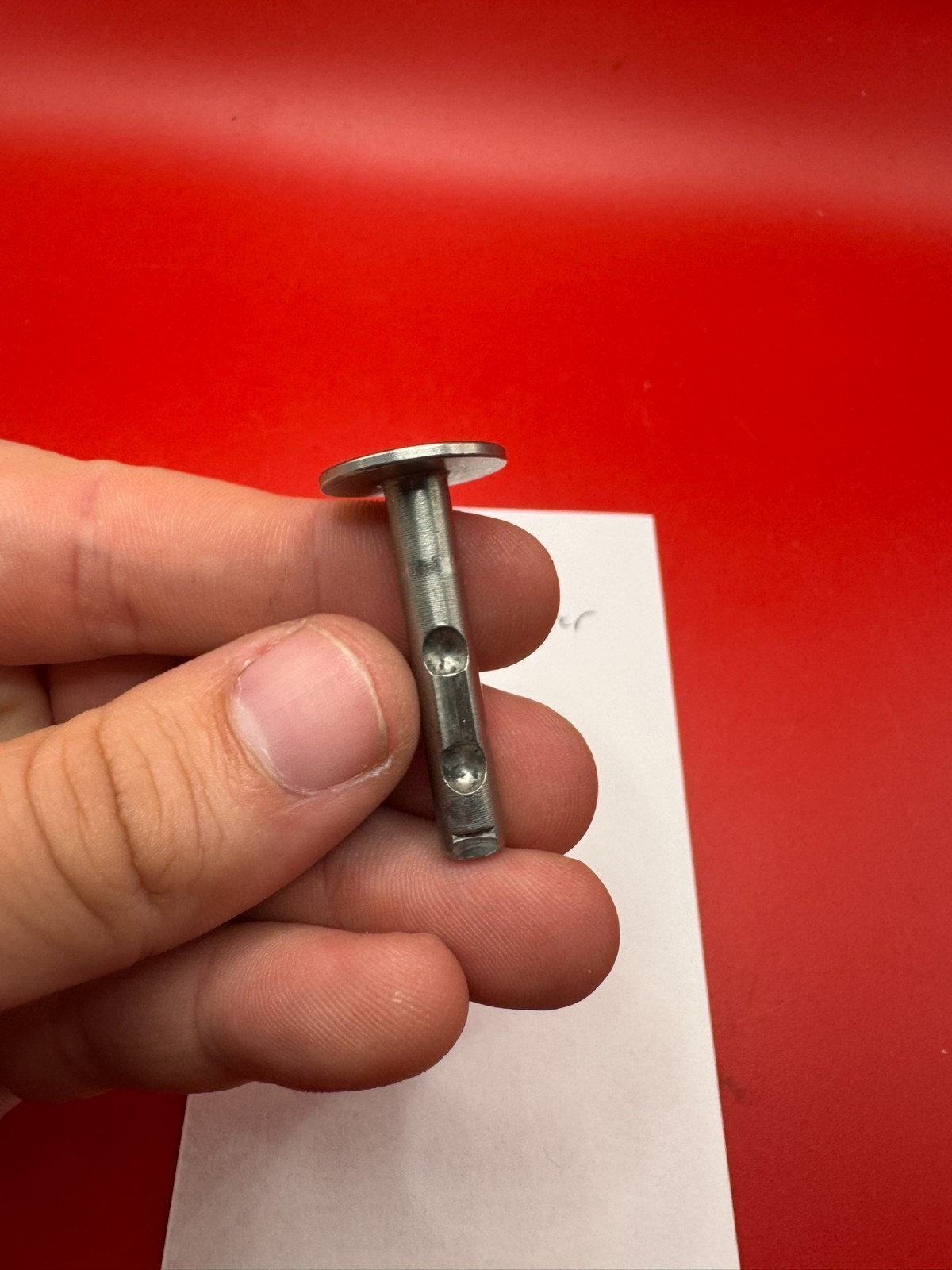 Bob Long 2K2 Intimidator Silver Bolt Pin
