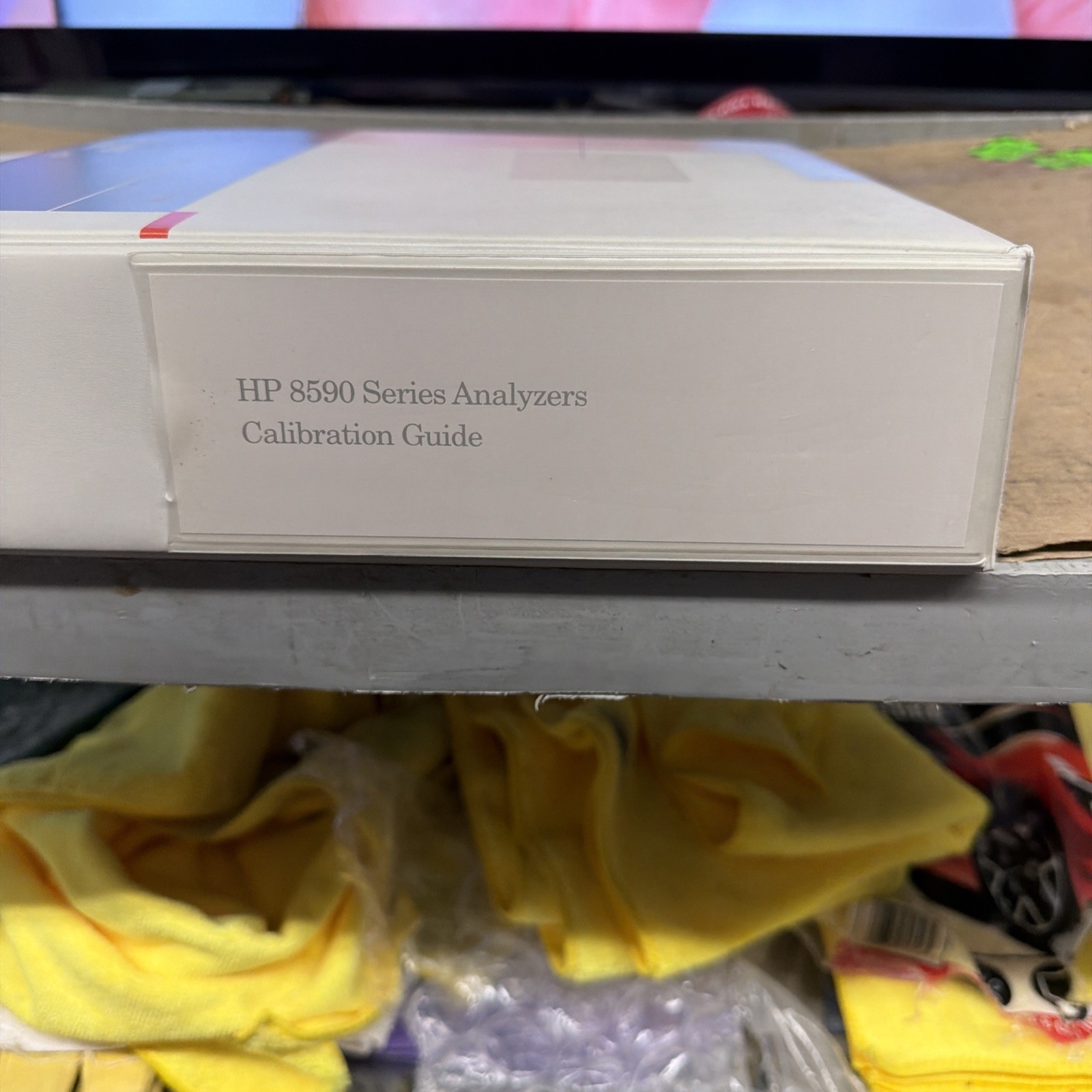 HP-8590 Series Calibration Guide