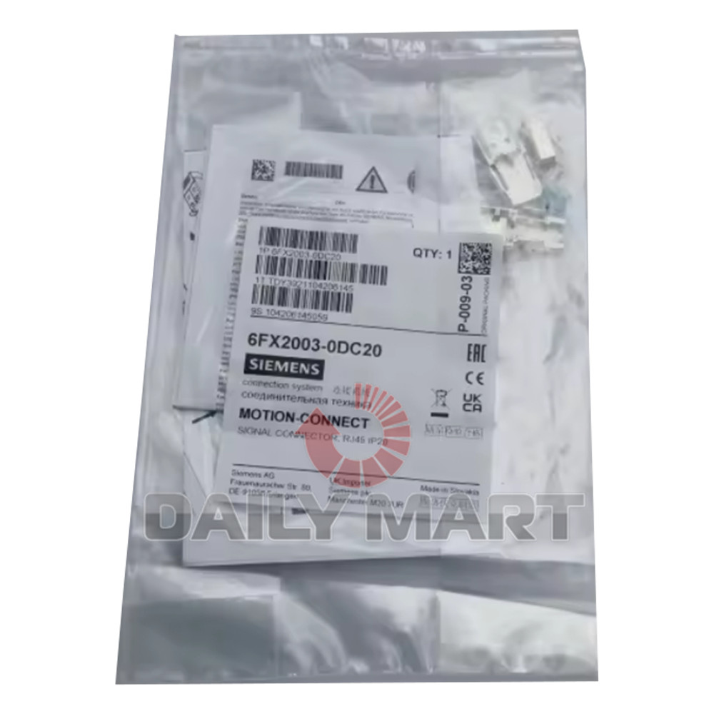 New In Box SIEMENS 6FX2003-0DC20 Signal Connector