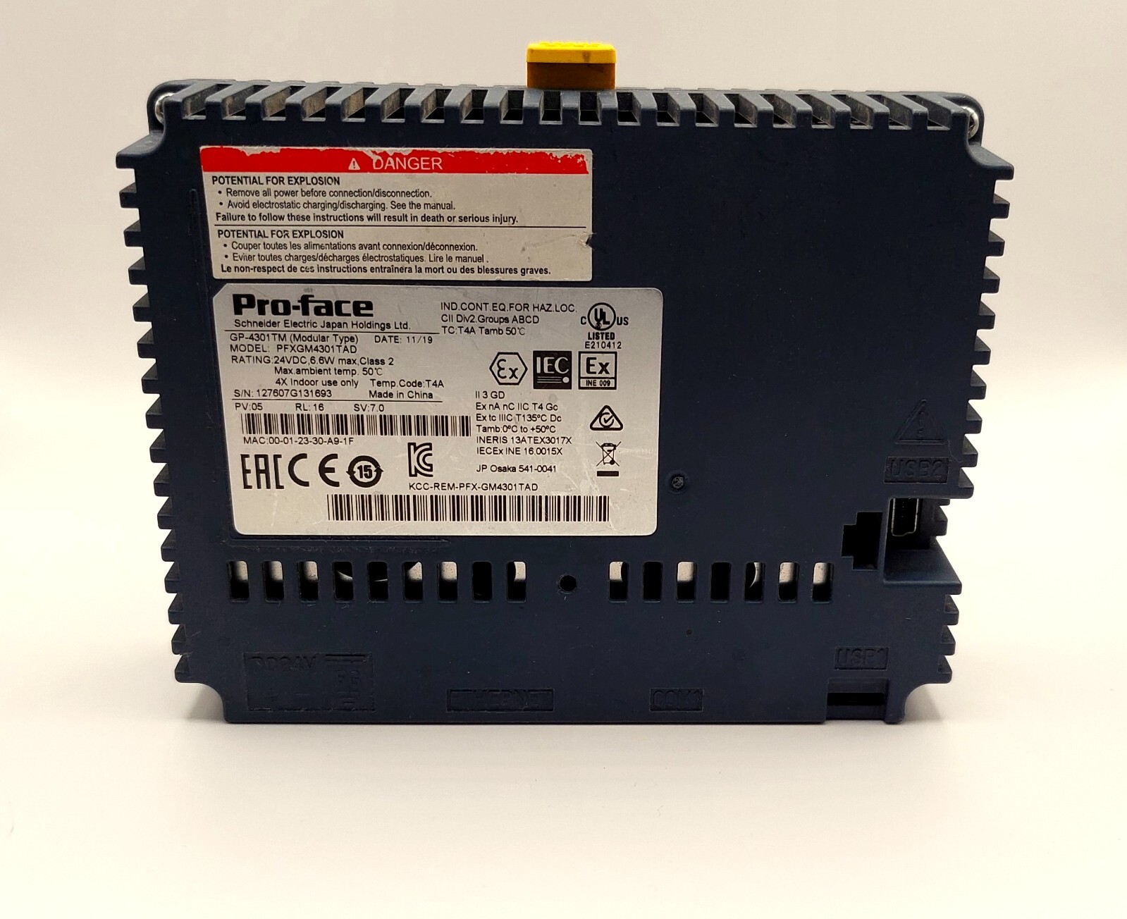 Proface KCC-REM-PFX-GM4301TAD accessory for OPERATOR INTERFACE