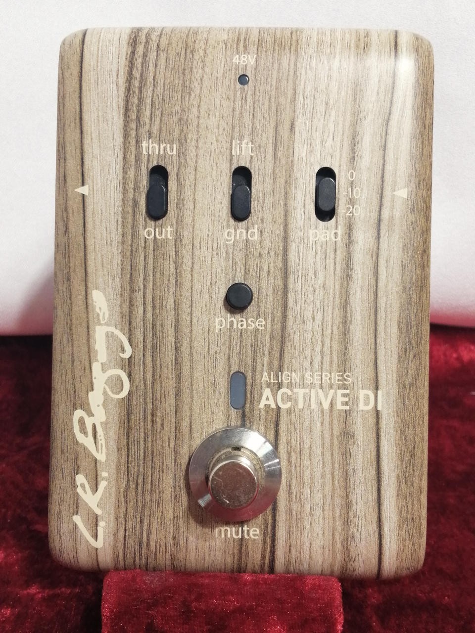 L.R. Baggs ALIGN Active DI Acoustic Guitar Pedal, Reliable Discrete Circuit